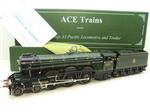 Ace Trains O Gauge E/6 A3 Pacific Class BR "Papyrus" R/N 60096 Electric 3 Rail Boxed